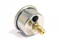 Манометр топливный 0-7 bar (белый); резьба 1/8 NPT папа;  BLACKROCK LAB FPM-100BK