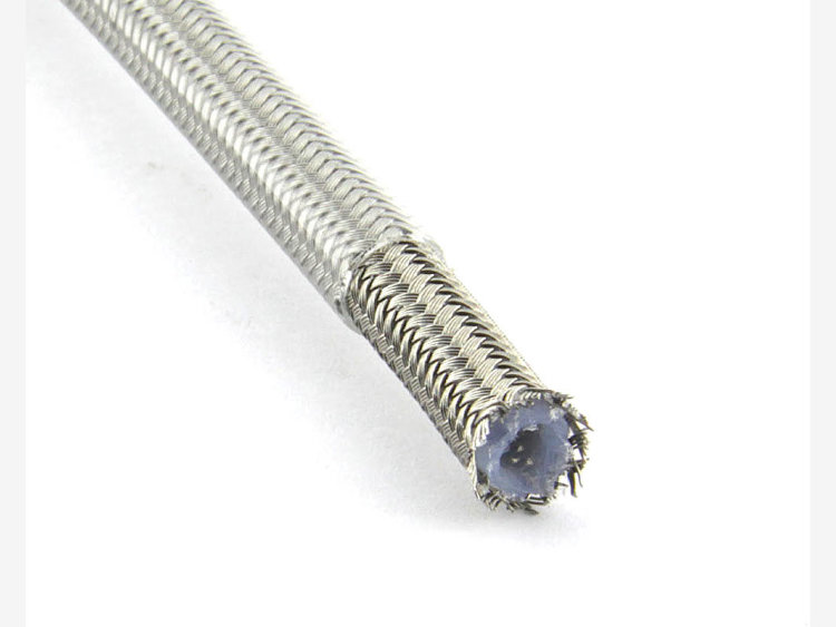Армированный тормозной шланг Goodridge Прозрачный силикон D-03 600-03CL