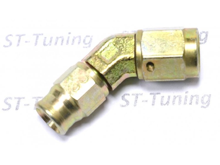 Фитинг мама AN-03 3/8X24 под прямой конус, 45° D-03 сталь, кованый 6045-03P, Goodridge