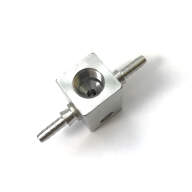 Тройник Goodridge crimp-M10x1-crimp, прямой конус, нерж сталь, SP-225 - Тройник Goodridge crimp-M10x1-crimp, прямой конус, нерж сталь, SP-225