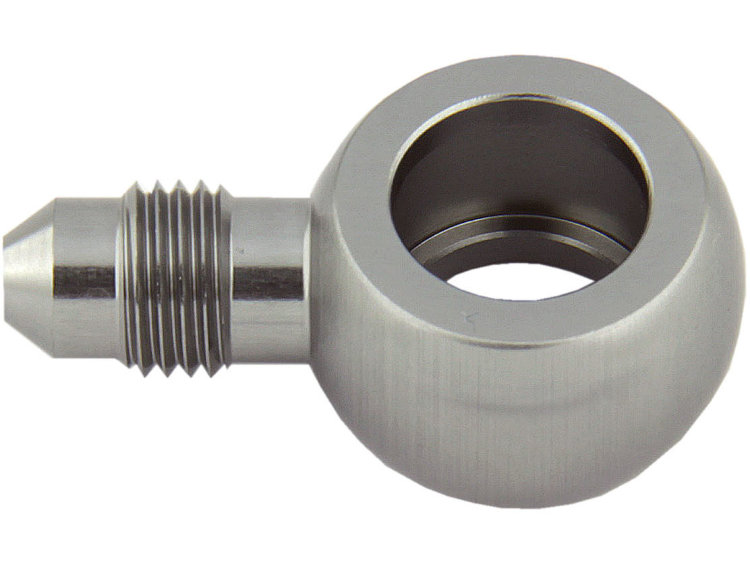 Адаптер banjo M12 mm - AN03,  алюминий, BLACKROCK LAB, 776-03-D12