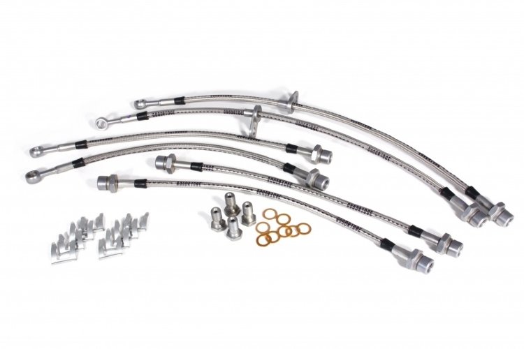 Армированные тормозные шланги Goodridge TTY5700-6P21128CF (6 шт.) Toyota LC200 / Lexus LX570, LX450D