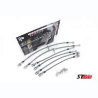 Армированные тормозные шланги Goodridge TTY5700-6P21128 (6 шт.) Toyota LC200 / Lexus LX570, LX450D,  - Армированные тормозные шланги Goodridge TTY5700-6P21128 (6 шт.) Toyota LC200 / Lexus LX570, LX450D, 